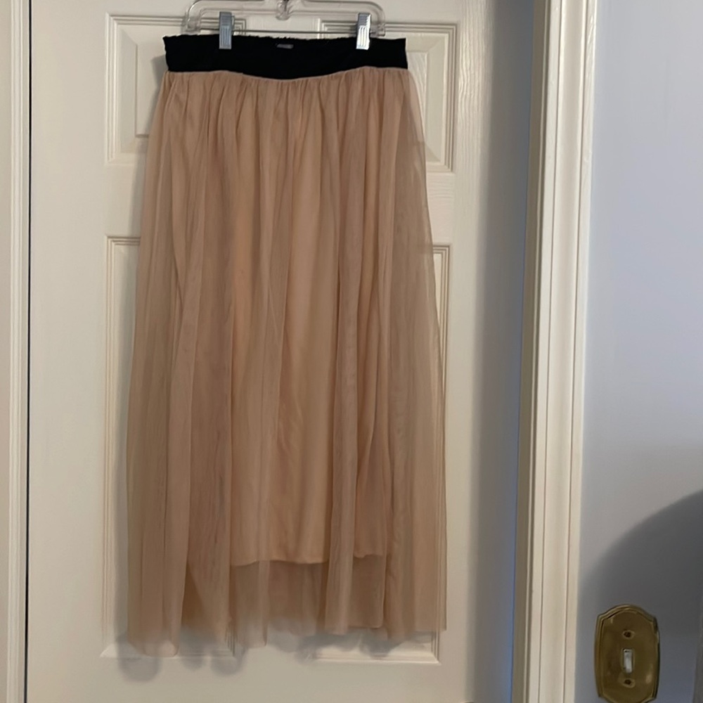 Ballerina style tulle skirt